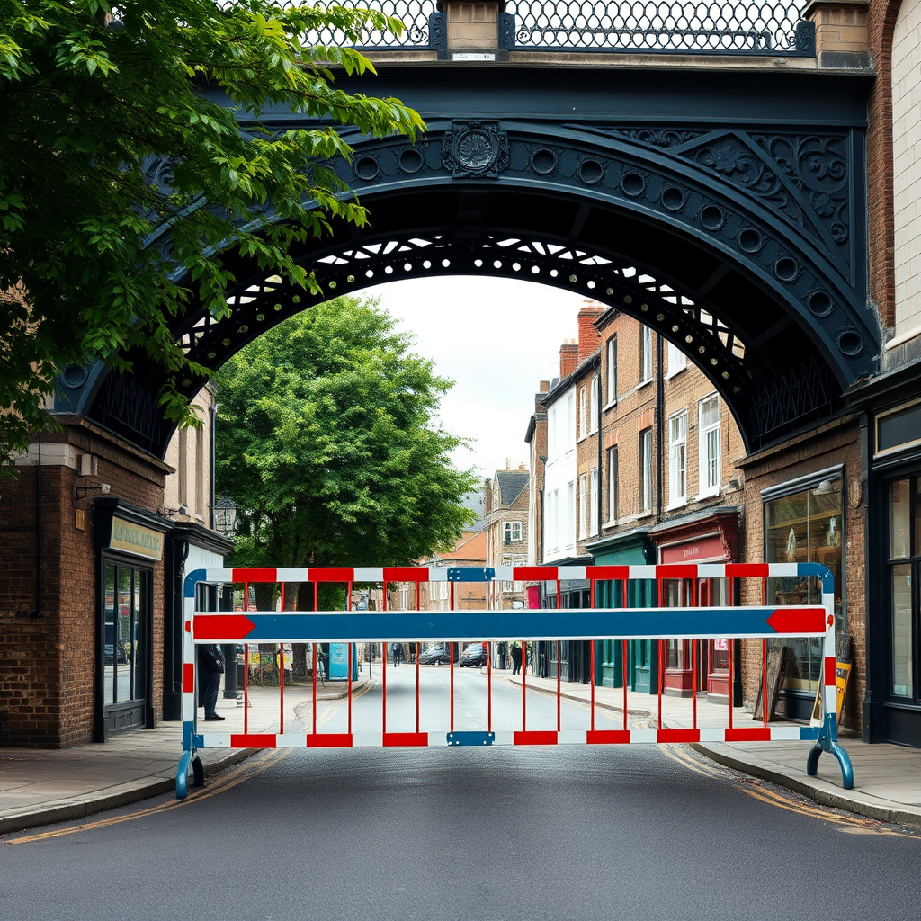 Traders feel abandoned as bridge closure leaves town businesses without customers